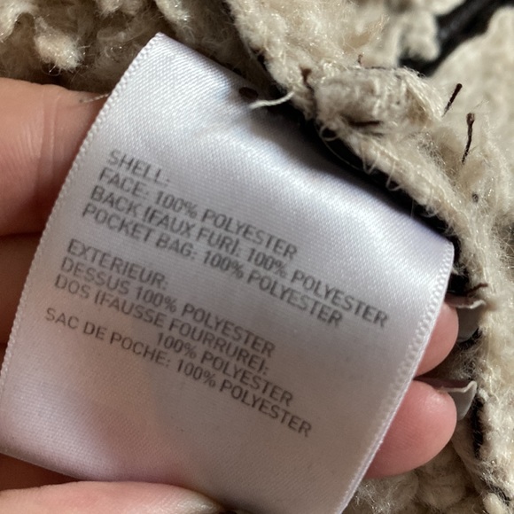 Vegan shearling jacket - Picture 5 of 5